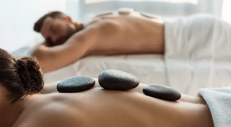 Hot stone massage